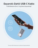 Anker MagGo 10000mh Powerbank Beyaz - A1657 thumbnail 5