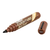 Ceviz Renk Mobilya Rötuş Kalemi Ahşap Masa Parke Dolap Kalemi Çizik Giderici Çatlak Kapatıcı thumbnail 1