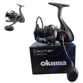 Okuma Ceymar C-8000A Dark Grey 7+1BB Olta Makinesi thumbnail 1