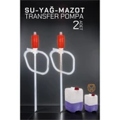 HSNET Sıvı Transfer Pompası 2 ADET Su Yağ Mazot thumbnail 1