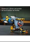 Lego Technic Derin Deniz Araştırma Denizaltısı 42201 Lisanslı Ürün thumbnail 3