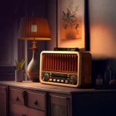 Blaupunkt R80 Nostaljik Radyo BT 5.3 Type-C Destekli FM AM SW Hafızalı Şarjlı Kahverengi thumbnail 4