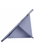 Samsung Galaxy X610 Tab S9 FE Plus 12.4 Kılıf Kalemlikli Mars Tablet Kılıfı - Lila-(5796) thumbnail 5