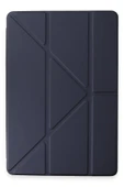 Huawei Honor Pad 9 Kılıf Kalemlikli Mars Tablet Kılıfı - Lacivert-(5796) thumbnail 1