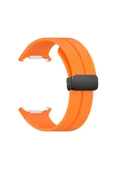 Watch 7 Ultra KR418 Tender Silikon Kordon - Turuncu-(5796) thumbnail 1