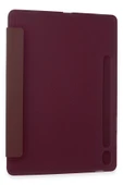 Samsung Galaxy Tab A9 Kılıf Kalemlikli Mars Tablet Kılıfı - Mor-(5796) thumbnail 2