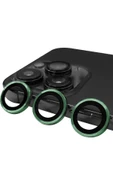 iPhone 13 Pro Raze Metal Kamera Lens - Yeşil-(5796) thumbnail 1