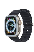 Apple Watch Ultra 49mm Alüminyum Kasa Cam Ekran Koruyucu - Mavi-(5796) thumbnail 2