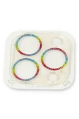 iPhone 13 Pro Shine Kamera Lens Koruma Cam - Rainbow-(5796) thumbnail 2