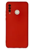 Huawei P30 Lite Kılıf Nano içi Kadife Silikon - Kırmızı-(5796) thumbnail 1