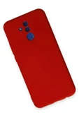 Huawei Mate 20 Lite Kılıf Nano içi Kadife Silikon - Kırmızı-(5796) thumbnail 3