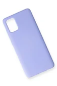Samsung Galaxy A71 Kılıf Nano içi Kadife Silikon - Lila-(5796) thumbnail 3