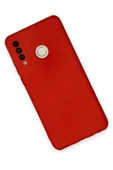 Huawei P30 Lite Kılıf Nano içi Kadife Silikon - Kırmızı-(5796) thumbnail 3