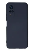 Vivo Y53S Kılıf Nano içi Kadife Silikon - Lacivert-(5796) thumbnail 1
