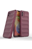 Samsung Galaxy A04E Kılıf Optimum Silikon - Bordo-(5796) thumbnail 2