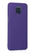 Xiaomi Redmi Note 9 Pro Kılıf Nano içi Kadife Silikon - Mor-(5796) thumbnail 2