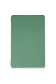 Samsung Galaxy X200 Tab A8 10.5 Kılıf Tablet Smart Kılıf - Koyu Yeşil-(5796) thumbnail 2