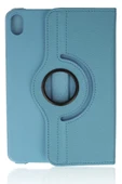 iPad Mini 6 Kılıf 360 Tablet Deri Kılıf - Turkuaz-(5796) thumbnail 2