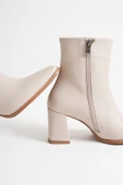 Osum Kadın Bej Topuklu Bot thumbnail 3