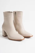 Osum Kadın Bej Topuklu Bot thumbnail 4