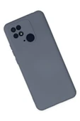 Xiaomi Redmi 10C Kılıf Nano içi Kadife Silikon - Gri-(5796) thumbnail 2