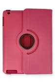 iPad 4 9.7 Kılıf 360 Tablet Deri Kılıf - Pembe-(5796) thumbnail 2