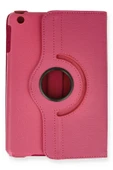 iPad Mini 1 Kılıf 360 Tablet Deri Kılıf - Pembe-(5796) thumbnail 2