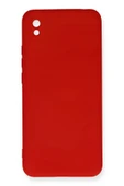 Xiaomi Redmi 9A Kılıf Nano içi Kadife Silikon - Kırmızı-(5796) thumbnail 1