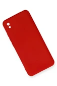 Xiaomi Redmi 9A Kılıf Nano içi Kadife Silikon - Kırmızı-(5796) thumbnail 2