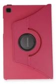 Samsung Galaxy Tab A7 10.4 Kılıf 360 Tablet Deri Kılıf - Pembe-(5796) thumbnail 2