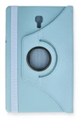 Samsung Galaxy T590 Tab A 10.5 Kılıf 360 Tablet Deri Kılıf - Turkuaz-(5796) thumbnail 2
