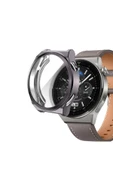 Huawei Watch GT2 46mm Dota Camlı Kasa Ekran Koruyucu - Uzay Grisi-(5796) thumbnail 2