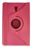 Samsung Galaxy T590 Tab A 10.5 Kılıf 360 Tablet Deri Kılıf - Pembe-(5796) thumbnail 2