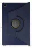 Samsung Galaxy Tab A7 10.4 Kılıf 360 Tablet Deri Kılıf - Lacivert-(5796) thumbnail 2