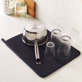 Tezgah Üzeri Bulaşık Kurutma Örtüsü IKEA Koyu Gri, 44x36 cm - 2