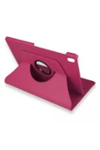 Lenovo M10 FHD Plus X606F Kılıf 360 Tablet Deri Kılıf - Pembe-(5796) thumbnail 1