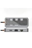 Dönüştürücü 10in1 Hub SW10V - Gri-(5796) thumbnail 1