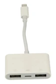 APR23 Iphone Otg 3in1 - Beyaz-(5796) thumbnail 2