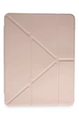 Xiaomi Pad 6 Kılıf Kalemlikli Mars Tablet Kılıfı - Rose Gold-(5796) thumbnail 1