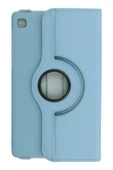 Samsung Galaxy T220 Tab A7 Lite 8.7 Kılıf 360 Tablet Deri Kılıf - Turkuaz-(5796) thumbnail 2