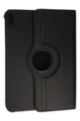 iPad 2022 10.9 (10.nesil) Kılıf 360 Tablet Deri Kılıf - Siyah-(5796) thumbnail 1