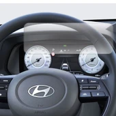 Hyundai i20 Gösterge ve Multimedya Paneli Uyumlu Nano Cam Ekran Koruyucu Set thumbnail 3