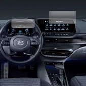 Hyundai i20 Gösterge ve Multimedya Paneli Uyumlu Nano Cam Ekran Koruyucu Set thumbnail 1