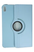 iPad 2022 10.9 (10.nesil) Kılıf 360 Tablet Deri Kılıf - Turkuaz-(5796) thumbnail 1