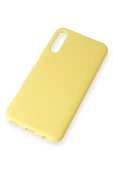 Huawei P Smart Pro / Y9S Kılıf Nano içi Kadife Silikon - Sarı-(5796) thumbnail 3