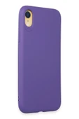iPhone XR Kılıf First Silikon - Mor-(5796) thumbnail 2