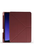 Huawei Honor Pad X9 11.5 Kılıf Kalemlikli Mars Tablet Kılıfı - Mor-(5796) thumbnail 1