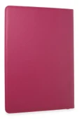 Samsung Galaxy X610 Tab S9 FE Plus 12.4 Kılıf 360 Tablet Deri Kılıf - Pembe-(5796) thumbnail 3