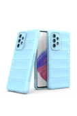 Samsung Galaxy A53 5G Kılıf Optimum Silikon - Sky Blue-(5796) thumbnail 2