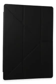 Samsung Galaxy Tab A9 Kılıf Kalemlikli Mars Tablet Kılıfı - Siyah-(5796) thumbnail 1